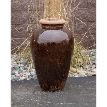 Oil Jar FNT3378 Ceramic Vase Complete Fountain Kit Vase Fountain Blue Thumb